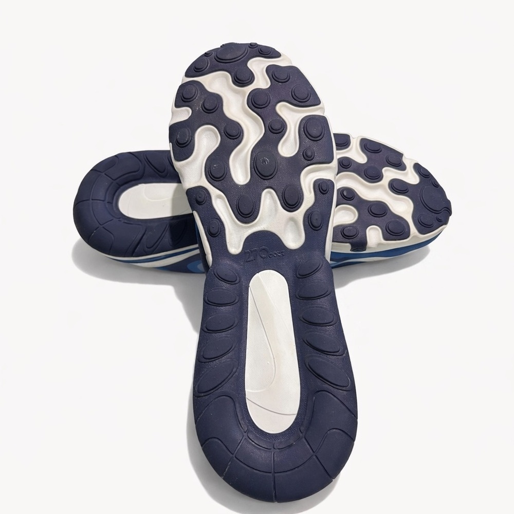 NWOT-Nike Air Max 270 React Blue Men’s 13 Athletic Sneakers - Picture 12 of 12